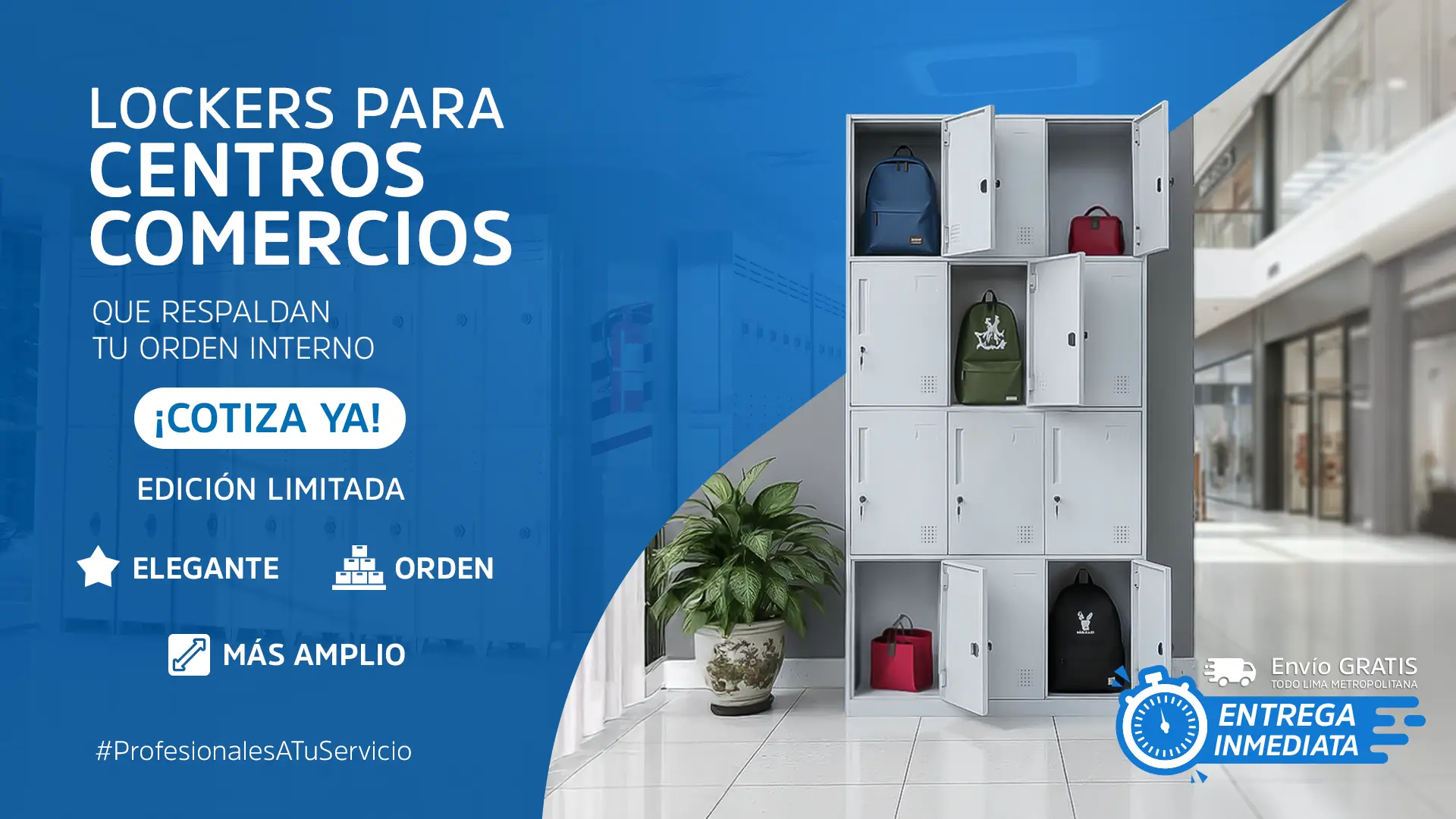 LOCKERS - CENTROS COMERCIALES 3x4 horizontal