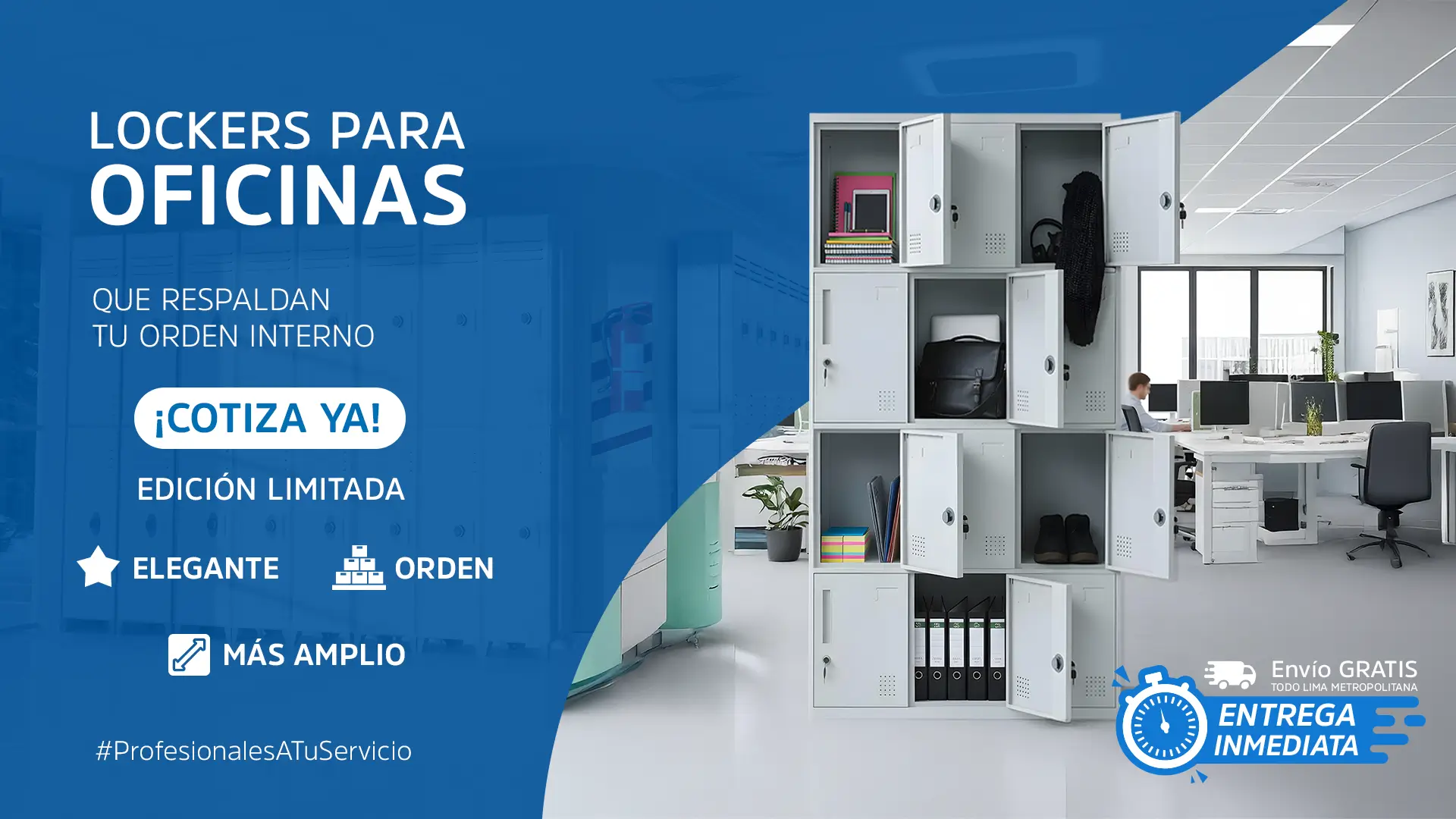 LOCKERS - OFICINAS 3x4 horizontal