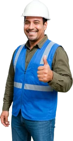 sagama industrial personaje casco blanco